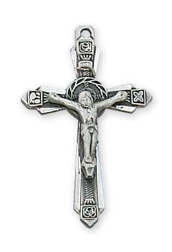 Sterling Silver CRUCIFIX on 18" Chain