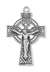 PENDANT Sterling Silver CELTIC CRUCIFIX on 24" CHAIN