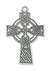 Pendant Sterling Silver CELTIC CROSS on 24" Chain