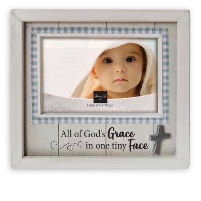 God's Grace Baptism Picture Frame