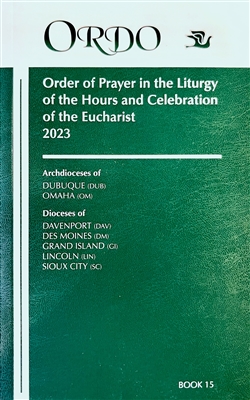 Ordo (Order of Prayer in the Liturgy of the Hours and Celebration of the Eucharist)