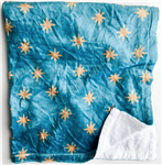 Minky Blanket Guadalupe Stars