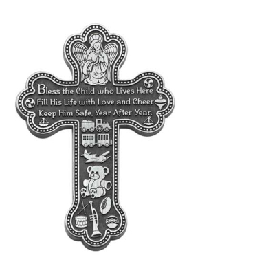 Bless This Child  Crib Cross  (Boy)
