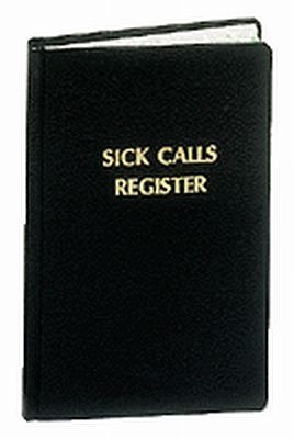 Sick Call Register - Desk Size