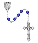 Rosary - September Birthstone Blue