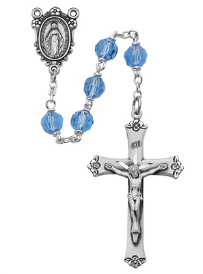 Rosary - Blue Tincut