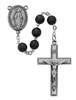 Rosary - Black Wood