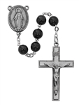Rosary - Black Wood