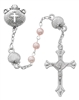 Pink Pearl Baby Rosary
