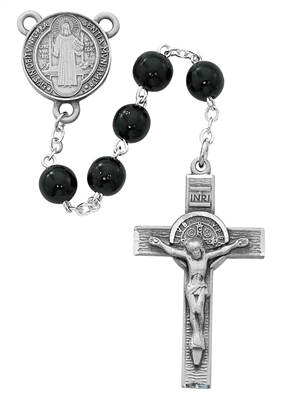 Rosary - Black St. Benedict