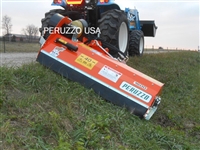 Peruzzo Elk Cross 1600 Ditch Bank Mower, Orange