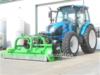 LS 8101 Tractor W/Bull 2400 Flail Mower