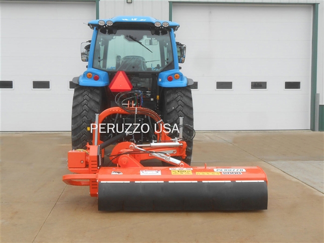 Peruzzo Bull Cross 1800E Orange Ditch Bank Mower