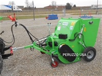 Peruzzo Panther 1200 Pull Behind Flail Mower w/Collector