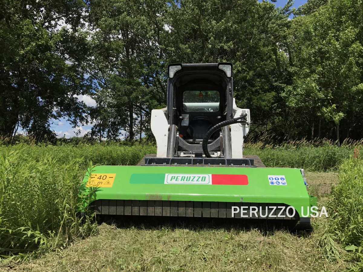 Peruzzo SS190 Standard Flow Skid Steer Flail Mower