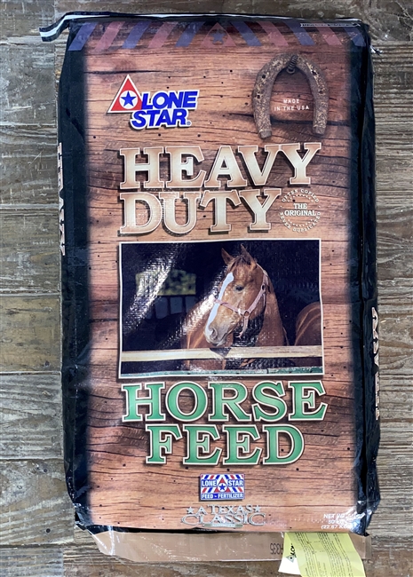 Lone Star Heavy Duty 12% Sweet Feed 50lb