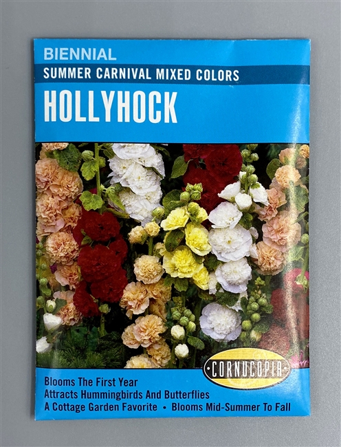 Cornucopia Summer Carnival Mixed Colors Hollyhock