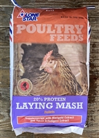 Lone Star 20% Laying Mash Pellets Poultry Feed, 50-lb