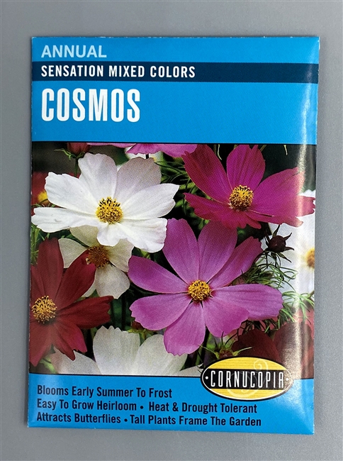 Cornucopia Sensation Mixed Colors Cosmos