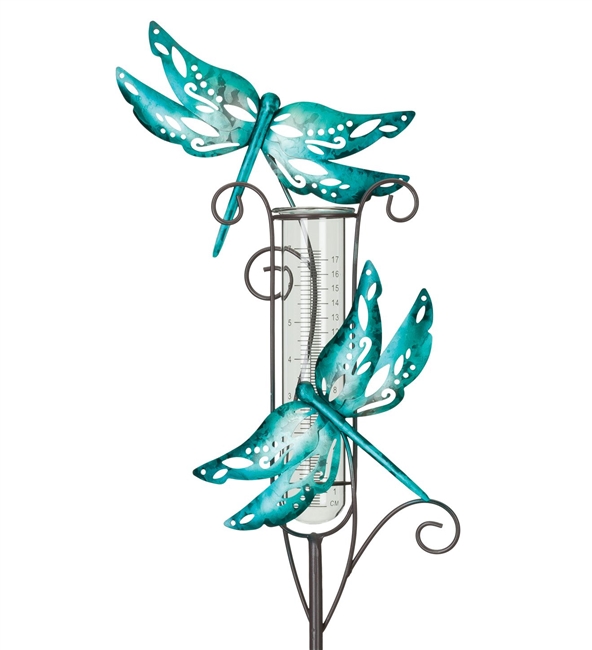 Capri Rain Gauge Dragonfly