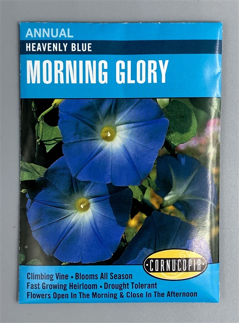 Cornucopia Heavenly Blue Morning Glory