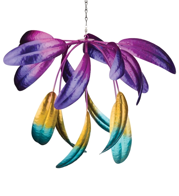 Leaf Hanging Wind Spinner