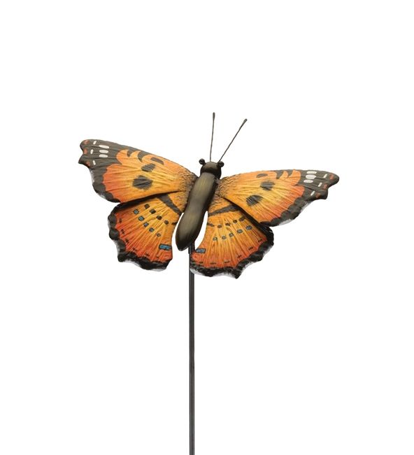 36" Painted Lady Butterfly Stake