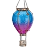 Hot Air Balloon Solar Lantern Small Purple & Blue