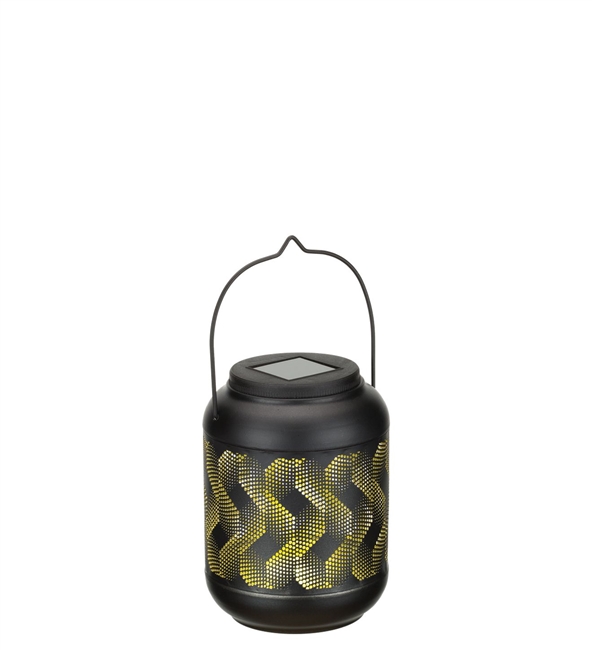 Zig Zag Shadow Lantern Small