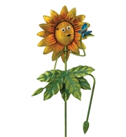 Sunflower Be Jolly Garden Stake