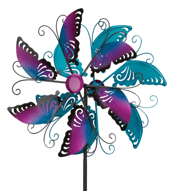 19" Wind Spinner Butterfly