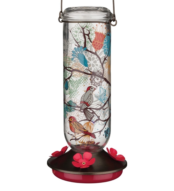 Bird Scarlet Hummingbird Feeder