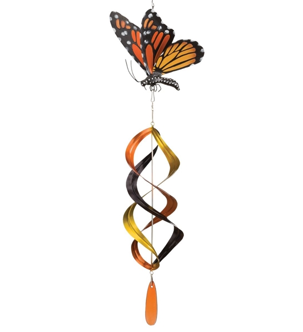 Regal Hanging Wind Spinner Monarch
