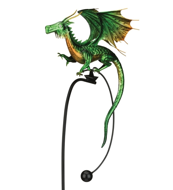 Regal Dragon Rocker Stake Green