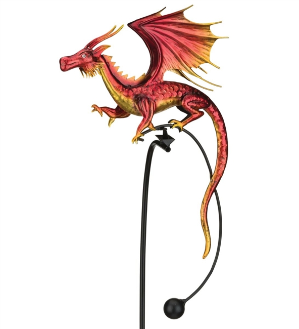 Regal Dragon Rocker Stake Red