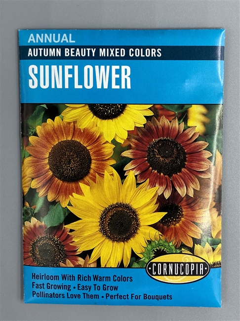 Cornucopia Autumn Beauty Mixed Colors Sunflower