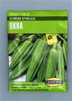 Cornucopia Clemson Spineless Okra Seeds