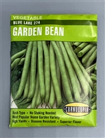 Cornucopia Blue Lake 274 Garden Bean