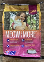 Lone Star Meow For More Dry Cat Food, 20-lb