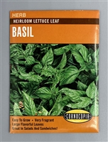 Cornucopia Heirloom Lettuce Leaf Basil