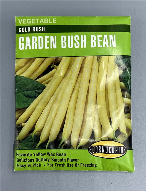 Cornucopia Gold Rush Garden Bush Bean