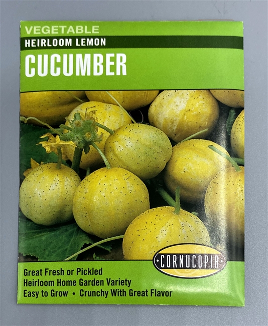 Cornucopia Heirloom Lemon Cucumber