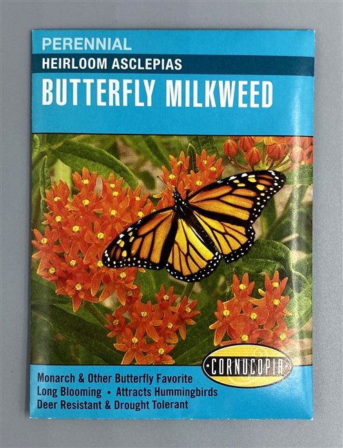 Cornucopia Heirloom Asclepias Butterfly Milkweed