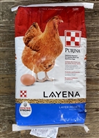 Purina Layena Pellets Poultry Feed, 25-lb
