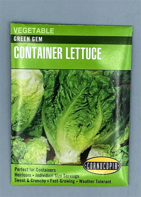 Cornucopia Green Gem Lettuce Seeds