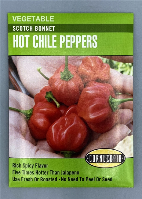 Cornucopia Scotch Bonnet Hot Chile Pepper Seeds