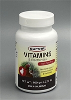 Durvet Vitamins & Electrolytes Poultry Supplement, 100-grams