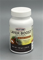 Durvet Layer Boost with Omega-3 Poultry Supplement, 100-grams
