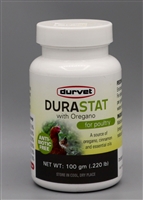 Durvet Durastat with Oregano Poultry Supplement, 100-grams