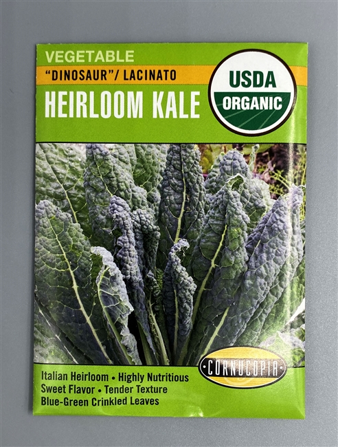 Cornucopia Organic "Dinosaur"/Lacinato Heirloom Kale